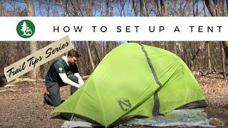 How to Set Up a Tent - Wilderness Inquiry Trail Tips