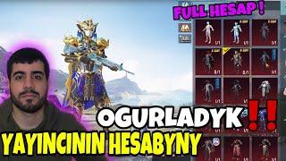 YAYINCININ HESABYNY CALDIM !FULL HESAP ! DESTANSI ! PUBG MOBILE !