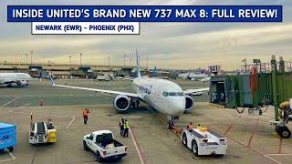 REVIEW | United Airlines | Newark (EWR) - Phoenix (PHX) | Boeing 737 MAX 8 | Economy