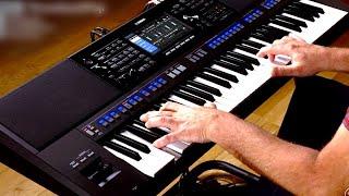 DEMO YAMAHA PSR SX920 & SX720 Martin Harris and more demonstrators