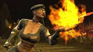 Mortal Kombat vs DC Universe - Arcade mode as Sonya Blade