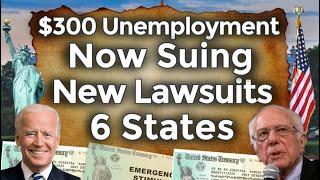 Now 6 Lawsuits!! Unemployment Benefits Extension UPDATE PUA PEUC 6 States Ending Tax Cut Jobs Report