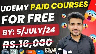 Udemy Free Courses With Free Certificate in July 2024  SAVE Rs. 15,000+ | Learn Technical Skills