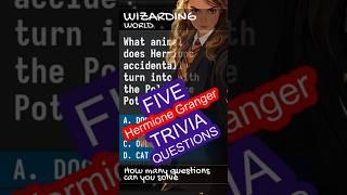 TRIVIA QUESTIONS about WIZARDING WORLD #004 (Hermione Granger)