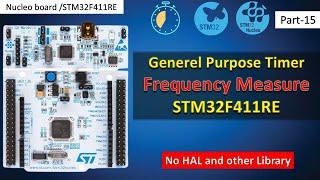 15 Frequency Measure with Timer Input Capture  by using STM32F4 Nucleo board