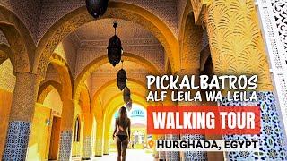 [4K] Pickalbatros Alf Leila Wa Leila Resort - Neverland, Hurghada - Hotel Walking Tour 