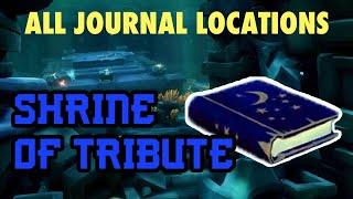 Shrine of Tribute All Journal Locations SEA OF THIEVES