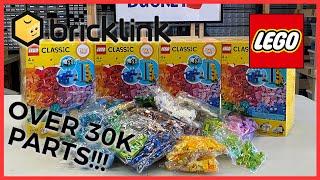 ADDING OVER 33,000 PARTS TO OUR STORE!! | BrickLink Part Out Party 6 | Parting Out 22 of LEGO 11011