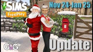 The Sims Freeplay- Home for the Holidays Update  Events & Prize Info [Nov 24-Jan 25]