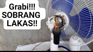 PAANO PALAKASIN ANG MAHINANG ELECTRIC FAN?@Meynard Repair Vlog