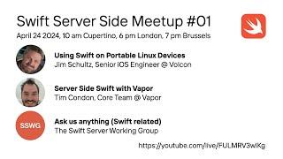 Swift Server Side Meetup #01