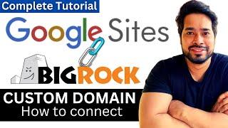 How to map your Google Sites to a custom Domain URL | Connect Bigrock domain to Google Sites