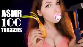 ASMR 100 TRIGGERS in 6 MINUTES 