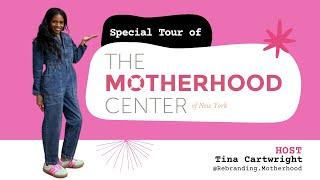 Join me + the co-founder for a tour of The Motherhood Center in NYC!!!