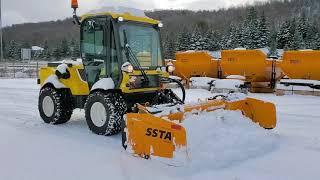 Multihog MH Tractor with SSTA Box Snow Plow