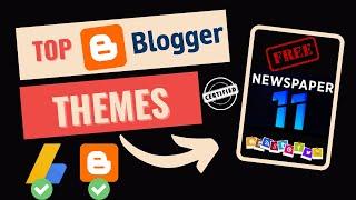 Top Blogger Themes Newspaper 11 Free | Free blogger premium templates Download (Hindi) 2022