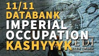 Imperial Occupation Kashyyyk All Databank Locations Star Wars Jedi Fallen Order