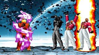 KOF MUGEN | Dragon Ken VS Yashiro Nanakasi Team