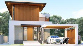 4 BEDROOM MODERN HOUSE DESIGN IDEA| with SWIMMING POOL ..... (171 SQM/1,849 SQ.FT)