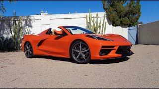 2021 Chevrolet Corvette Stingray Convertible Z51 in Orange & Ride on My Car Story with Lou Costabile