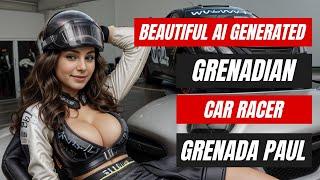 Grenada Paul A Beautiful Huge Breasts Ai Generated Car Racer Girl From Grenada