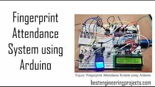 Fingerprint Based Attendance System using Arduino | Making Video