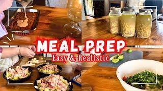 Meal Prep For The Week | Frugal + Recipes + Cheap Dinner Ideas + Low Income Homemaking + What I Ate