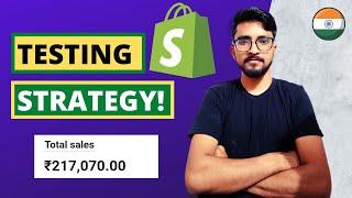 Facebook Ads Testing Strategy For Shopify Dropshipping 2021 | Facebook Ads For Indian Ecom