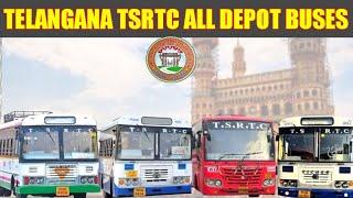 TSRTC All Depot Buses Telangana, INDIA  @Fulljourneys