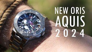 Hands on with the NEW 2024 Oris Aquis Upcycle