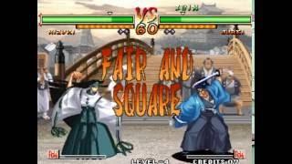 Samurai Shodown 5 Special - Mizuki VS Jubei