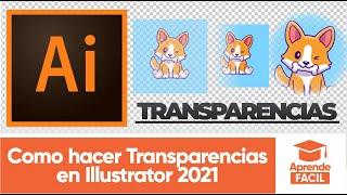 Como hacer una transparencia en Illustrator