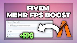 FiveM FPS Boost / erhöhen | laggt - mehr RAM zuweisen - Tutorial