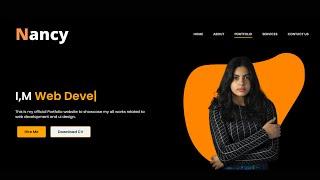 How To Make a Website With Auto Typing Text Effect Using HTML CSS JavaScript