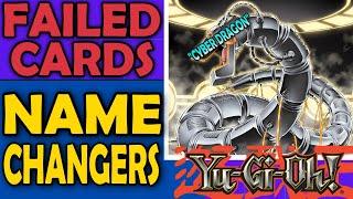 Name Changers - Failed Cards, Archetypes, and Sometimes Mechanics in Yu-Gi-Oh