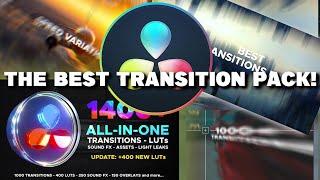 The BEST Davinci Resolve TRANSITIONS PACK?!? Nitrozme Review