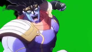 Star Platinum Punch Green Screen