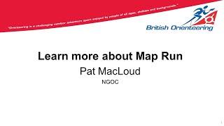 Learn more about Map Run