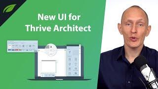 New UI in the Thrive Architect Page Builder Plugin for WordPress