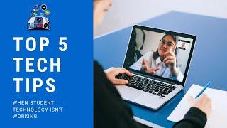 Top 5 Tech Tips For Student Devices