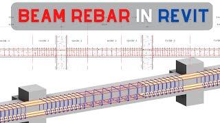 Beam Rebar Shop Drawing in Revit Structure