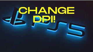 PS5 How To Change Your Mouse DPI (Non gaming and gaming mouse) - 2023