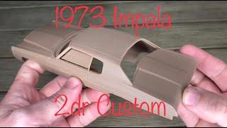 Too Many Projects - Unboxing Resin kits: TMP 1973 Impala 2dr Custom High Resolution Brown Resin