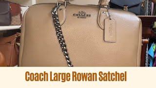 Coach Large Rowan Satchel Unboxing! #satchelseptember @contentwithcandace