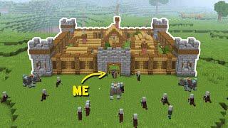 I Built a Raid-Proof Village!