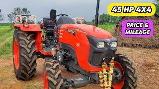 Kubota MU 4501 4x4 full review | 4wd All-rounder | 45 HP tractor | Price mileage and features