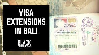 Getting a visa extension in 20 mins- Bali Indonesia