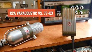 The RCA Varacoustic Vs. RCA 77-DX