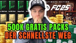 500K GRATIS PACKS! SO BEKOMMT JEDER GANZ EINFACH GRATIS PACKS IN FC 25! DER SCHNELLSTE WEG 