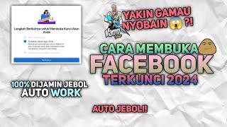 LANGSUNG JEBOL!! TUTORIAL ATASI FACEBOOK TERKUNCI TERBARU 2024